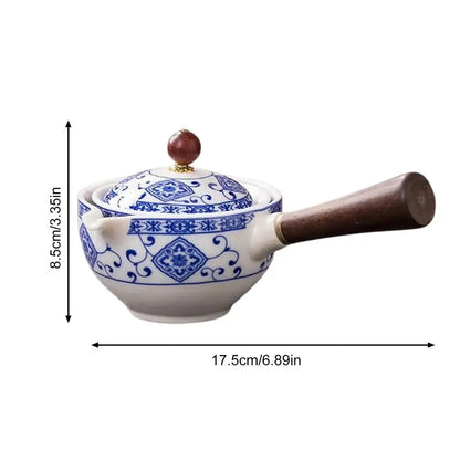 360° Rotating Ceramic Tea Maker | Exquisite Tea Infuser Cup